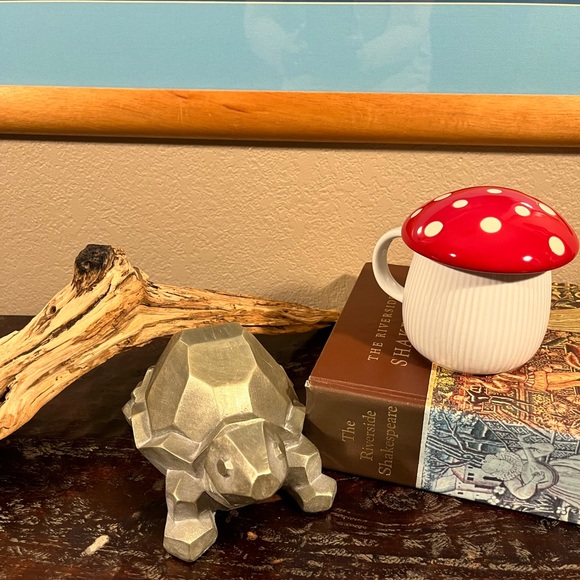 WORLD MARKET MUSHROOM MUG w/LID - Picture 6 of 12